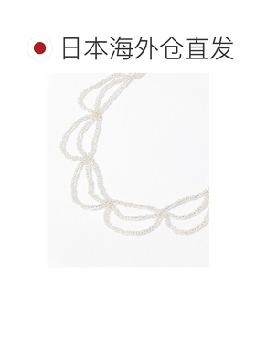 1h可退 日本直邮GLOBAL WORK 女士 层叠风扇形珠链项链 670968