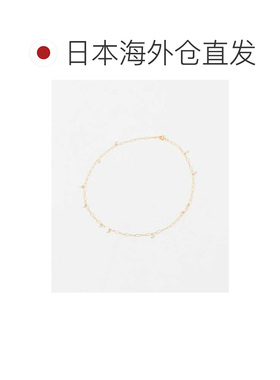 日本直邮Lapuis 女士 925银淡水珍珠小石项链 CR263102245005