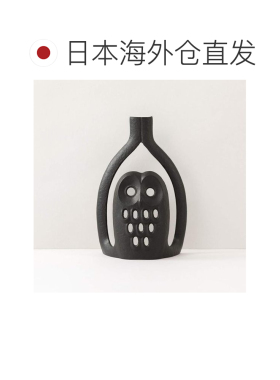 日本直邮岩铸 Iwachu 日本南部铁器铸铁复古猫头鹰信件收纳架