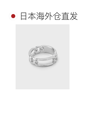 日本直邮tk.TAKEO KIKUCHI 男装 黄铜材质 菲加罗链环戒指 设计感