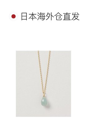 1h可退 日本直邮岩座 IWAKURA  女士天然石水滴项链 2KXZ8607吊坠