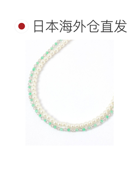 日本直邮GLOBAL WORK 女士夏季双链珠子项链 490051