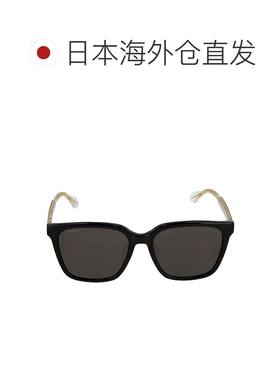 日本直邮Gucci男女通用太阳镜 GG1121SA 001 黑色