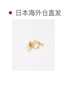UNITED ARROWS green label relaxing 颗粒状球形耳环