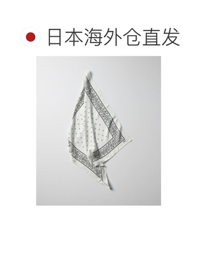 日本直邮the A 男士 真丝方巾 桑蚕丝数码印花 11【付后1h可退】