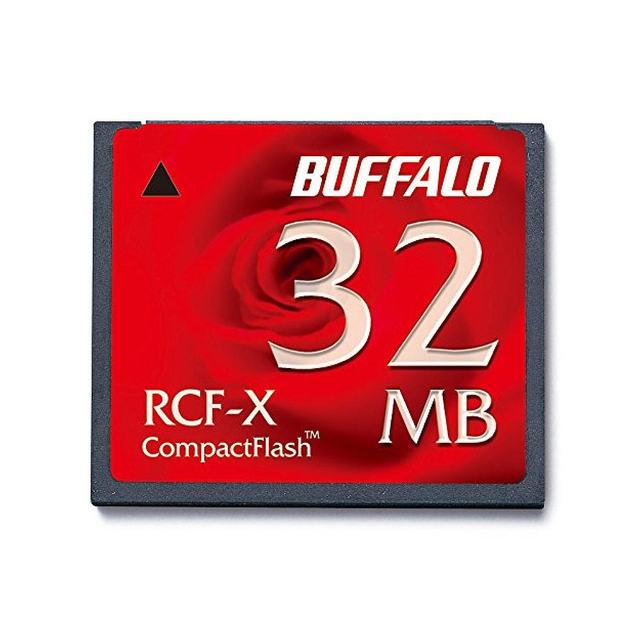Buffalo Bafalu 3C digital accessories CF flash memory card 32MB RCF-X32MY Buffalo Bafalu 3C digital accessories CF flash memory card 32MB RCF-X32MY