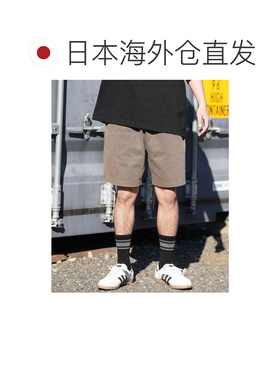 日本直邮NEW ERA 男士短裤 短裤 成衣染色 重磅面料 可搭配套装