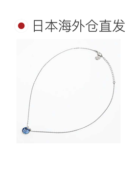 日本直邮施华洛世奇 Bella V 项链2025AW蓝色透明银色5734232珠宝
