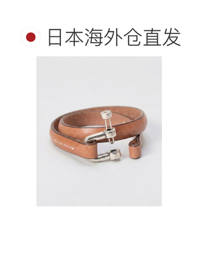 日本直邮CXC 女士 双层皮革+银饰手链 31520263010