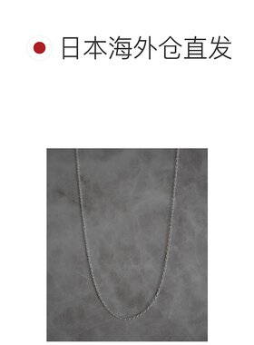 1h可退 日本直邮SBG 男士 1.5mm细款罗纹链 短款项链 silver925 s