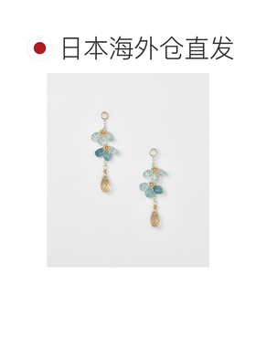 日本直邮agete 阿卡朵 女士 多石耳饰吊坠 102631【付后1h可退】