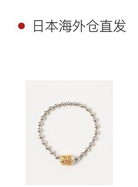 1h可退 日本直邮Bill Wall Leather 男士 5.5mm大球链 黄金镀层十
