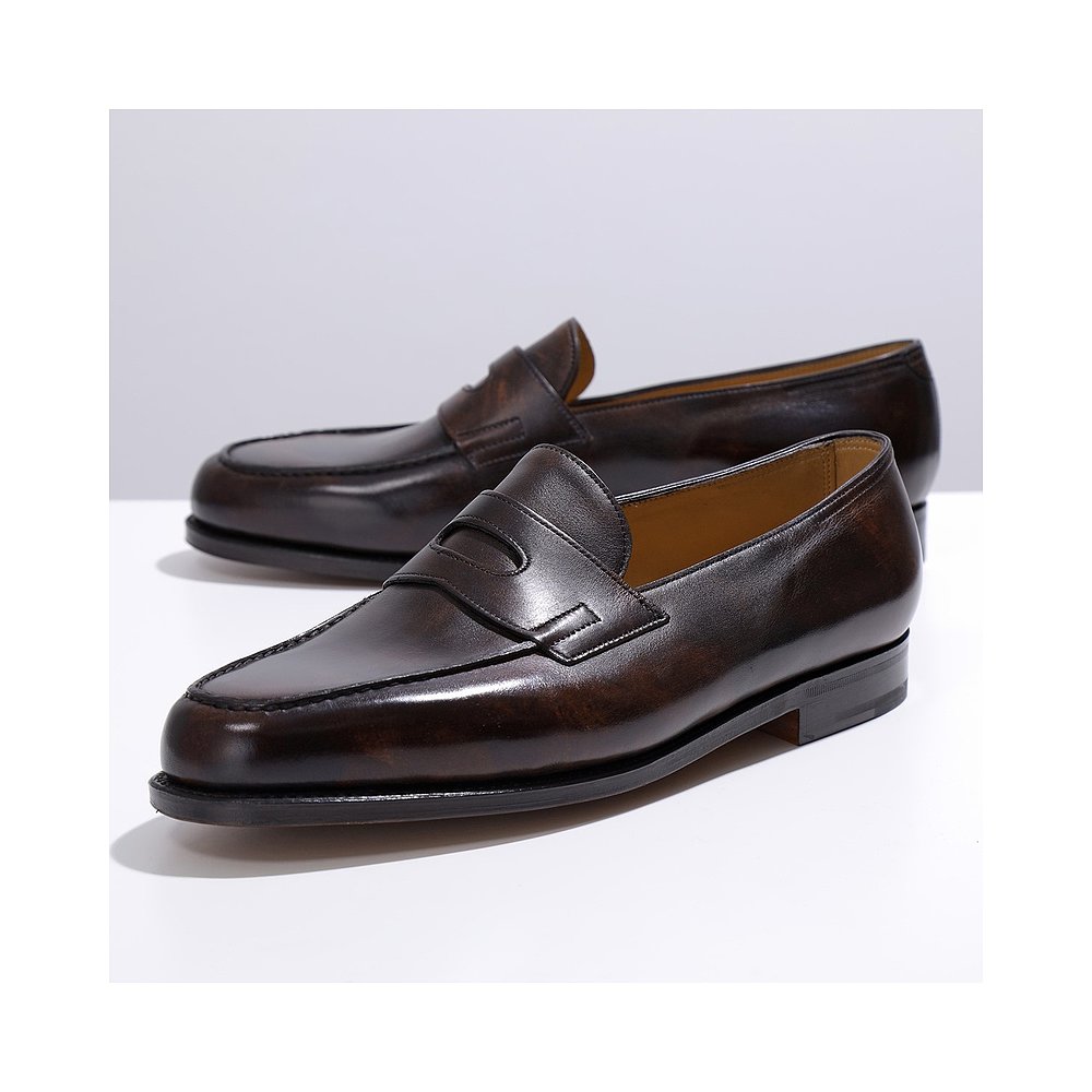 日本直邮JOHN LOBB 乐福鞋 309181L LOPEZ SINGLE LEATHER 男士皮 - 图0