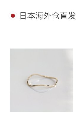 1h可退 日本直邮cui-cui 细身黄金戒指 K10YG 755458
