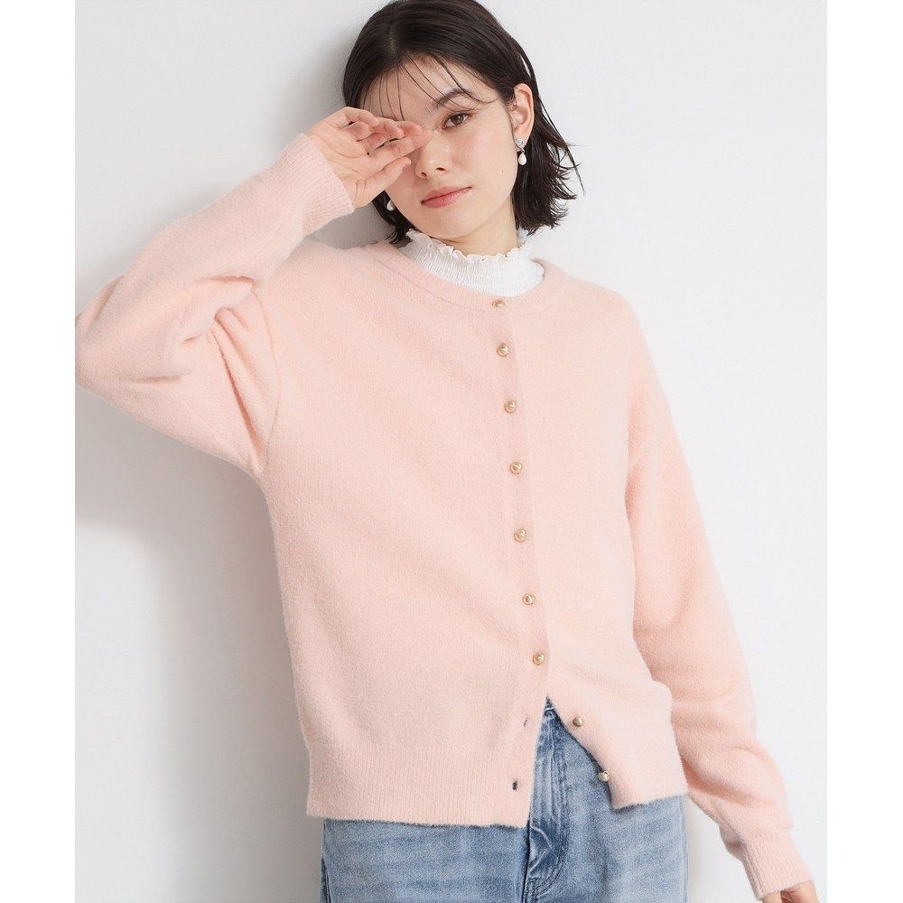 1h可退 日本直邮THE SHOP TK 女装 短款开衫 金扣设计 0403500320,淘宝优惠券,粉丝福利购,淘宝优惠卷