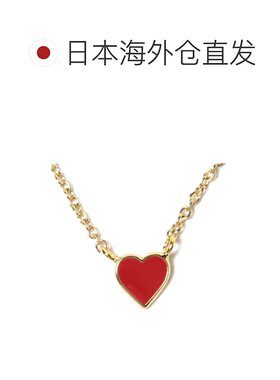 1h可退 日本直邮Ray BEAMS 女士小巧可爱心形项链 真金镀层设计
