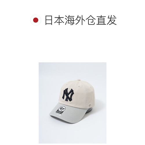 日本直邮47 Yankees 经典刺绣调节帽 CALGRDSD17G【付后1h可退】 - 图1