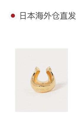 1h可退 日本直邮Bill Wall Leather 18K镀金马蹄戒指 R453款 7901