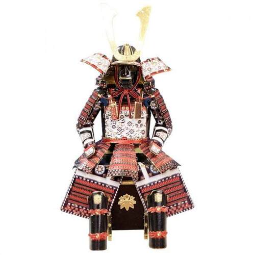 【日本直邮】Tenyo 金属纳米拼图多色 T-ME-015M 盔甲 源义经 - 图0