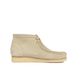 日本直邮Clarks Wallaby 靴子男士 WALLABEE 靴子米色 26155516