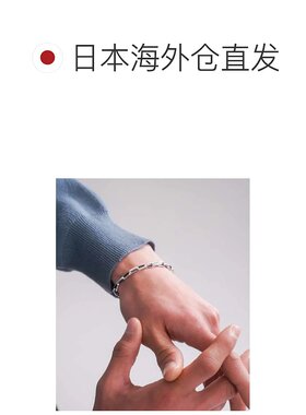 1h可退 日本直邮LION HEART 男士基础款925纯银链条手链 简约设计