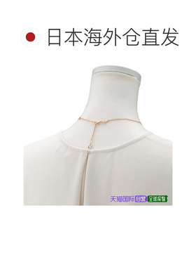 日本直邮Swarovski Sublima/Meteora 白色/玫瑰金星星项链 派对款