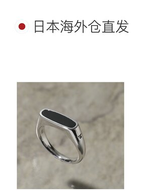 日本直邮TOMWOOD 戒指女士 马里奥戒指缟玛瑙 R75SBBOM01S925 银