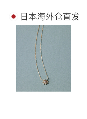 日本直邮Lilas 女士 K10黄金布朗钻八芒星半链 25110202133070