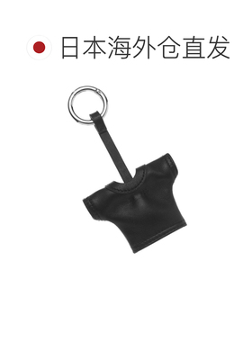日本直邮MM6 Maison Margiela 钥匙扣 带包包挂饰图案 黑色 女士