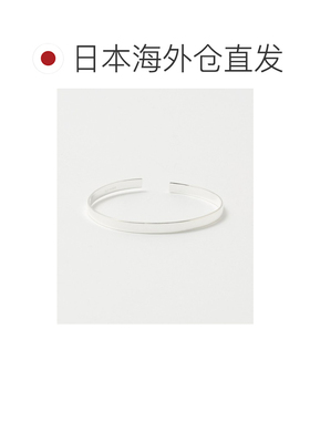 日本直邮green label relaxing 男士 SILVER925 简约扁平手环 323
