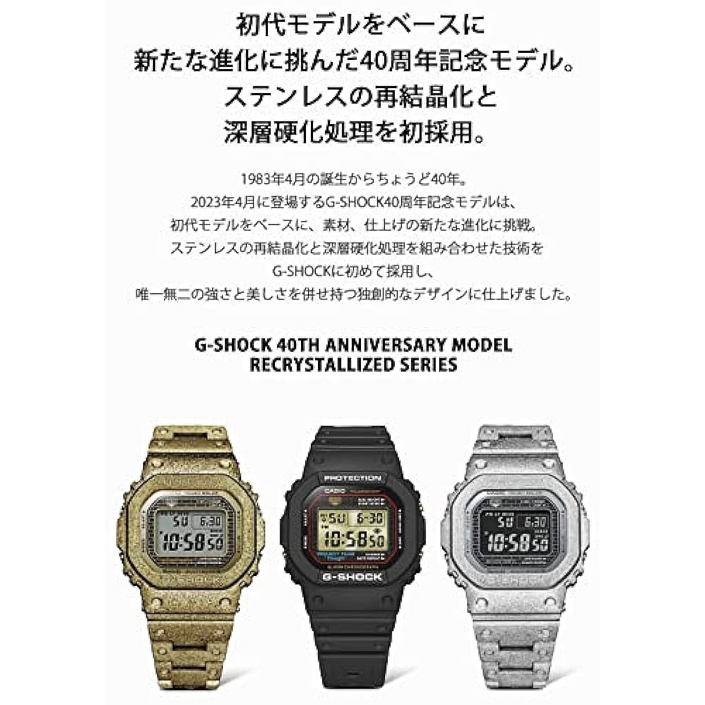 【日本直邮】G Shock卡西欧 手表 男士金属电波太阳能GMW-B5000PS - 图2