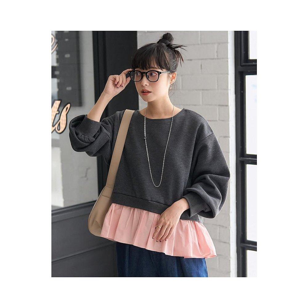 1h可退 日本直邮官方授权 FREAK'S STORE 加绒拼接衬衫卫衣上衣,淘宝优惠券,粉丝福利购,淘宝优惠卷