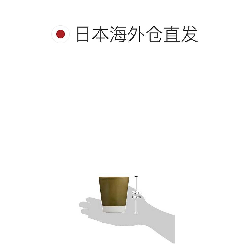 【日本直邮】Saikaitoki西海陶器 杯子 波佐见烧essence织部釉471 - 图1
