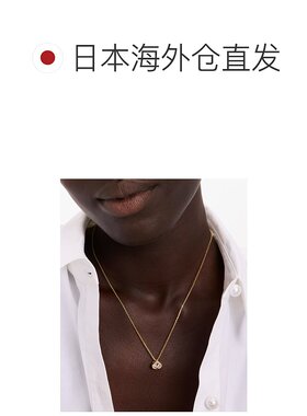 1h可退 日本直邮kate spade new york 迷你黑桃吊坠项链 男女同款