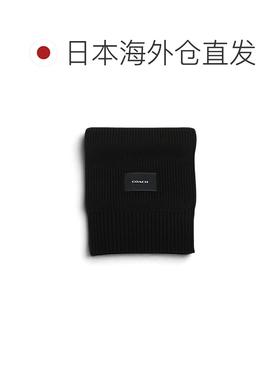 日本直邮Coach 蔻驰 WOVEN PATCH KNIT SCARF 女士针织围巾 co100