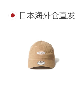 日本直邮New Era 儿童服饰 YTH920 赛车标志帽子 鸭舌帽卡其色