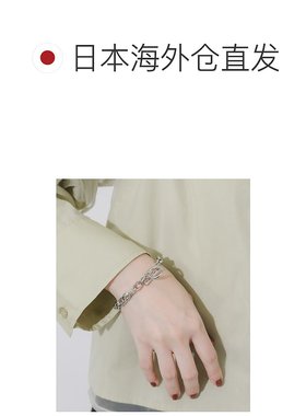 1h可退 日本直邮SMELLY 女士 宽版椭圆链 扣环设计手镯 SM2613022