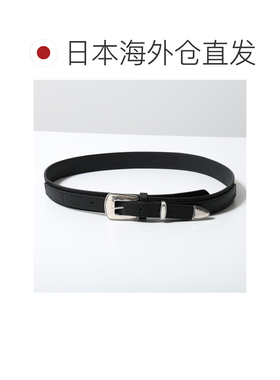 日本直邮Lemaire MINIMAL WESTERN BELT 男士真皮腰带 AC1181 LL1
