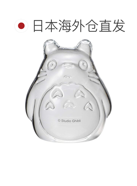 【日本直邮】Noritake则武 水晶模型摆件8.5cm 龙猫 95075/LMG