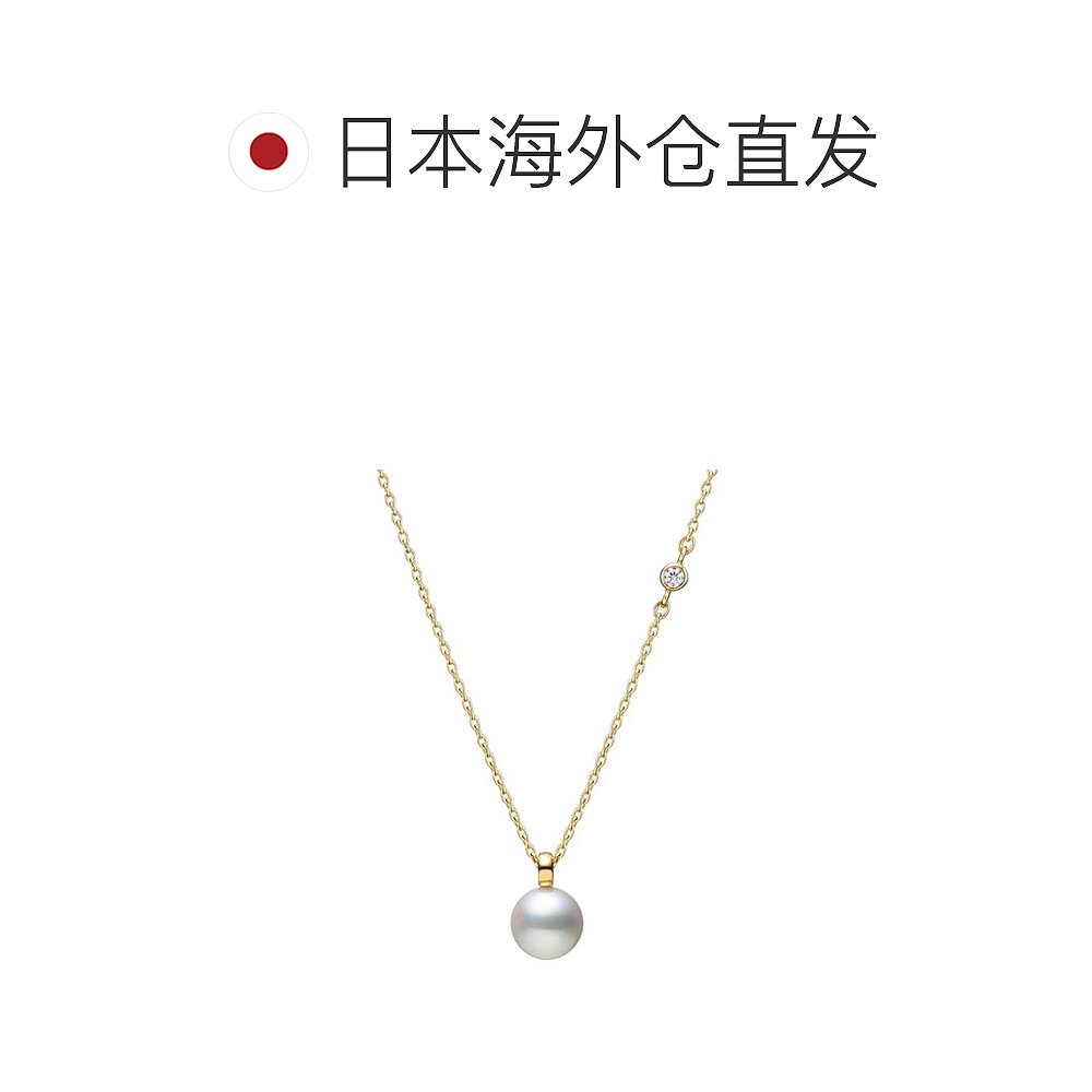 日本直邮日潮 MIKIMOTO 御木本吊坠项链 货号: PP-20577K - 图1