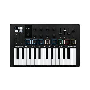 【日本直邮】Arturia MIDI键盘控制器  ARTURIA MINILAB 3 BK