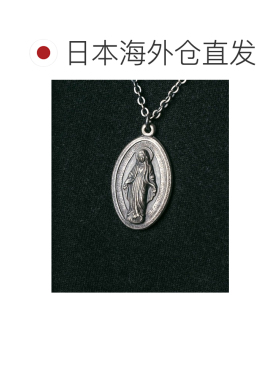 1h可退 日本直邮Subciety 男女同款 金属大吊坠玛丽亚项链 设计感