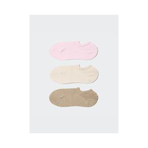 日本直邮Uniqlo Berry 短袜3双装 网眼材质 短袜 464390船袜