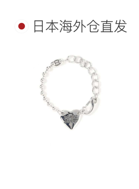 日本直邮BEAMS HEART 女士 心形Logo手链 4342061【付后1h可退】