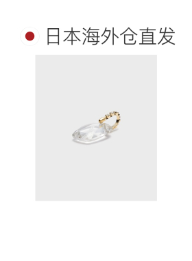 日本直邮NOJESS 女士K10初始魅力水晶吊坠 30242117046