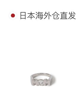 1h可退 日本直邮MARIA BLACK 女士 Mom Royal 系列 白色锆石 银戒