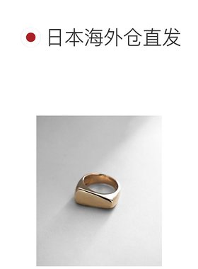 日潮跑腿COCOSHNIK K10 梯形印章戒指 405-66097配饰新款