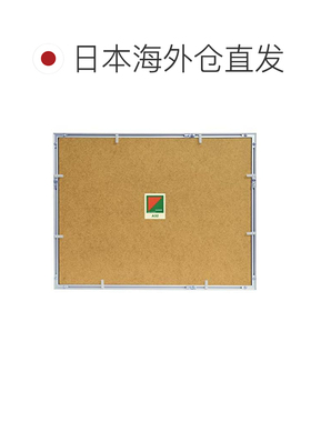 日本直邮Fujicolor富士胶片 铝合金画框 A32 半切 银色 30666