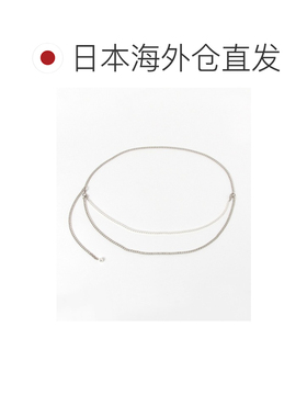 Heather 女士 多用链条腰带 珍珠+水钻可拆卸设计【付后1h可退】