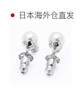 日本直邮Swarovski 施华洛世奇耳环 Matrix 矩阵 耳钉 水晶珍珠